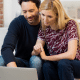 Couple participating in a Skype consultation