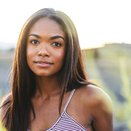 Generation Z Attractive African American Female Egg Donor African-American potential egg donor